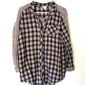 Monsoon button down tunic